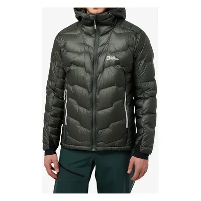 Péřová bunda Jack Wolfskin Alpspitze Down Hoody - slate green