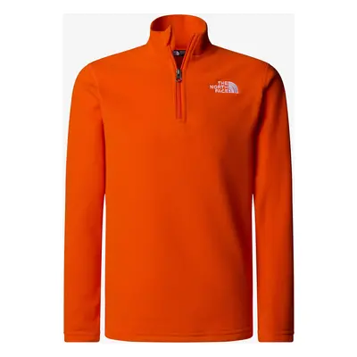 Dětská mikina The North Face Glacier 1/4 Zip Pullover​ - tnf orange