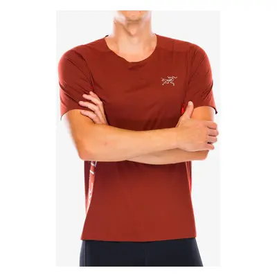 Běžecké triko Arcteryx Norvan Downword Logo Shirt SS - sequoia/solaris