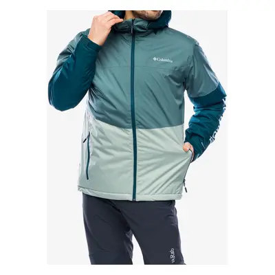 Zateplená bunda Columbia Point Park Insulated Jacket - metal/niagara/night wave