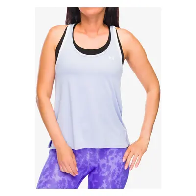 Dámský top Under Armour Knockout Tank - celeste/white