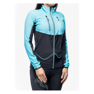 Damska bunda na skialpy Karpos Alagna Lite Jacket - blue atoll/black