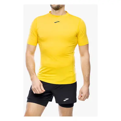 Běžecké tričko Brooks High Point Short Sleeve - lemon chrome