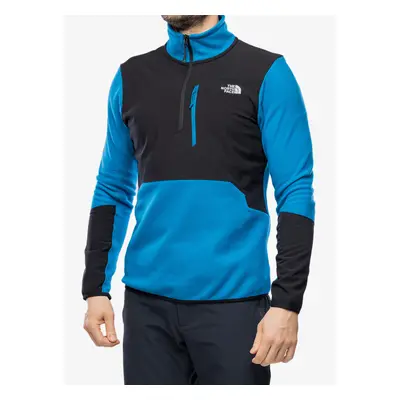 Fleece mikina The North Face Glacier Pro 1/4 Zip - adriatic blue/black