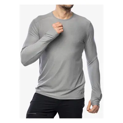 Mikina Royal Robbins Amp Lite Crew L/S - lt pewter htr