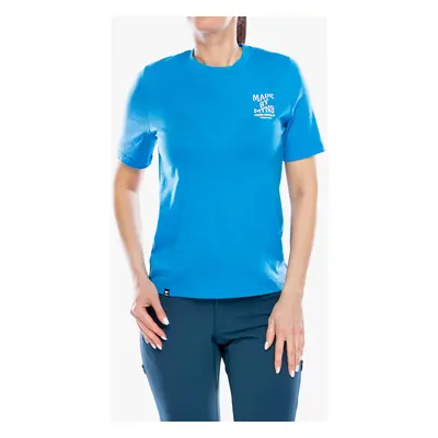 Dámské tričko Mons Royale Icon Merino Air-Con Relaxed Tee - pop blue