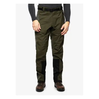 Kalhoty Fjallraven Keb Eco-Shell Trousers - deep forest