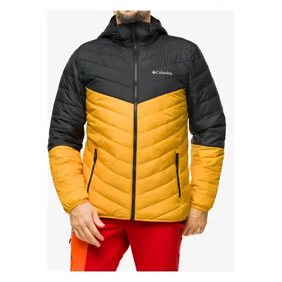 Zateplená bunda Columbia Eddie Gorge Hooded Jacket - raw honey/black