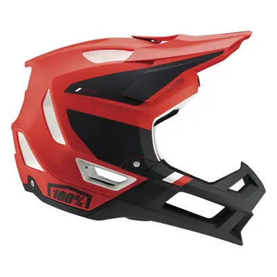 Enduro helma 100% Trajecta Helmet - cargo fluo red