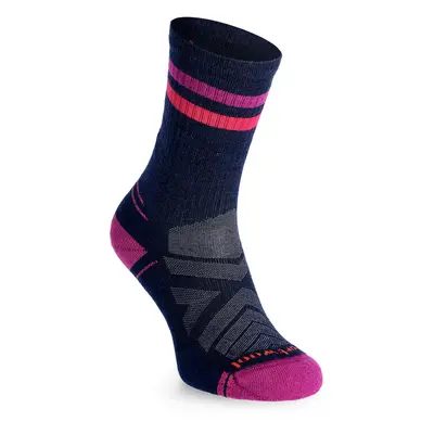 Merino ponožky dámské Smartwool Performance Hike Light Cushion Tube Stripe - deep navy/pink