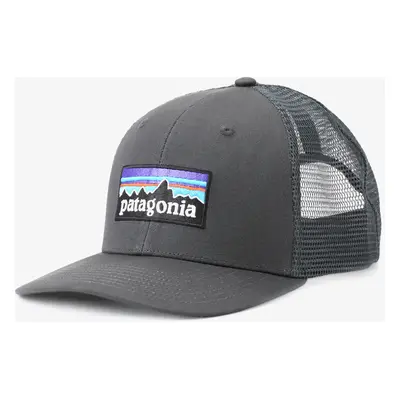 Kšiltovka Patagonia P-6 Logo Trucker Hat - forge grey