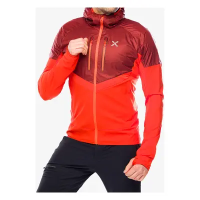 Bunda na skialpinismus Montura Spitze Hybrid Jacket - bright orange/tobacco