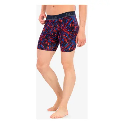 Termoaktivní boxerky Saxx Kinetic HD Boxer Brief - fireworks/multi