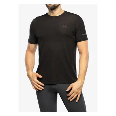 Běžecké triko Under Armour Seamless Stride SS - black/reflective