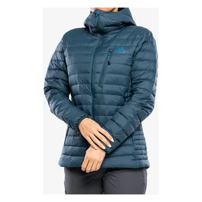 Dámská péřová bunda Mountain Equipment Earthrise Hooded Jacket - majolica blue