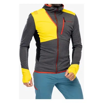 Pánská mikina La Sportiva Aequilibrium Thermal Hoody - black/yellow