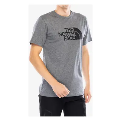 Bavlněné tričko The North Face S/S Easy Tee - tnf medium grey heather