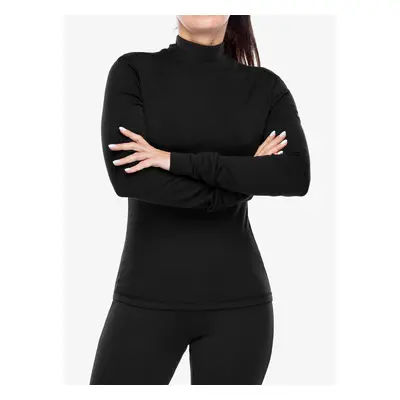 Dámská funkční mikina Super.natural B Hot Turtleneck - jet black