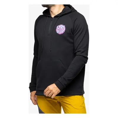 Mikina s kapucí Oakley Agaricus Nassa 1/4 Zip Hoodie - blackout