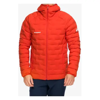 Zateplená bunda Mammut Sender IN Hooded Jacket - mammut red