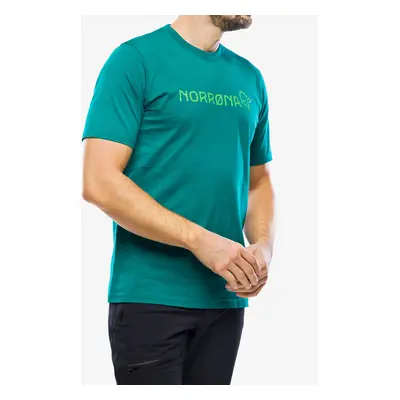 Tričko s potiskem Norrona Cotton Norrona Viking T-Shirt - everglade