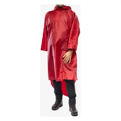 Turistická pláštěnka Trekmates Deluxe Poncho - chilli pepper