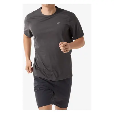 Běžecké triko Arcteryx Cormac Crew SS - black sapphire