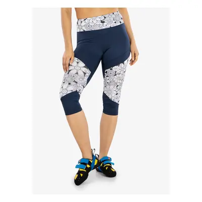 Lezecké legíny Ocun Rhea 3/4 Leggings - blue sargasso