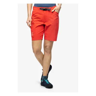 Turistické kraťasy dámské Haglofs Lizard Softshell Shorts - poppy red