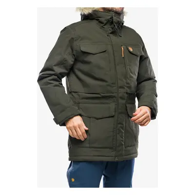 Izolovaná bunda Fjallraven Nuuk Parka - d.forest