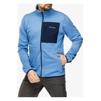 Fleece mikina Columbia Hike Full Zip - skyler/collegiate navy