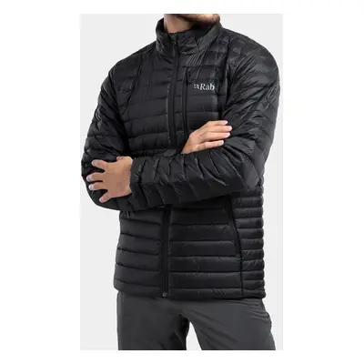 Péřová bunda Rab Microlight Jacket - black