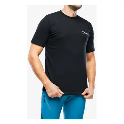 Tričko s potiskem Berghaus Seek Wonder Silhouette SS Tee - black