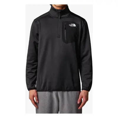 Mikina bez kapuce The North Face Crest 1/4 Zip - tnf black