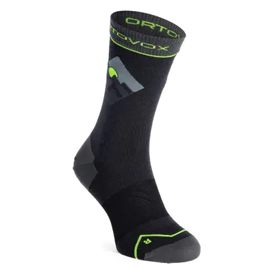 Merino ponožky Ortovox Alpine Light Comp Mid Socks - black raven