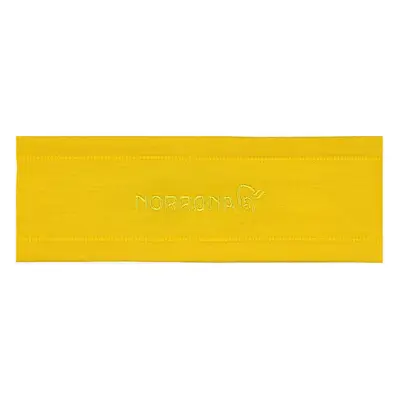 Sportovní čelenka na hlavu Norrona Warmwool2 Headband - sulphur