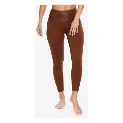 Dámské legíny Super.natural Arabesque Tights - horn brown/copper