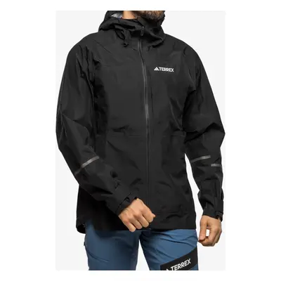 Bunda s membránou adidas TERREX Xploric GORE-TEX Rain Jacket - black/black