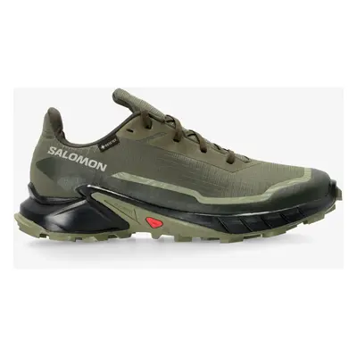 Běžecké boty pánské Salomon Alphacross GTX - olive/black/green