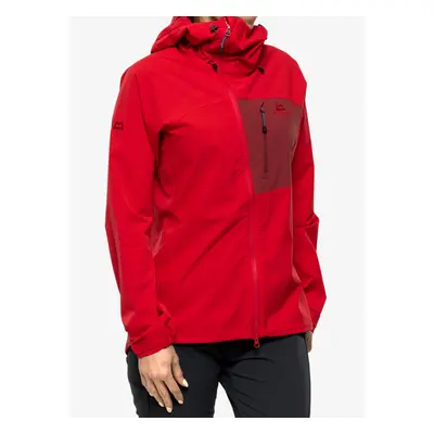 Softshellová bunda dámská Mountain Equipment Squall Hooded Jacket - capsicum/tibetan red