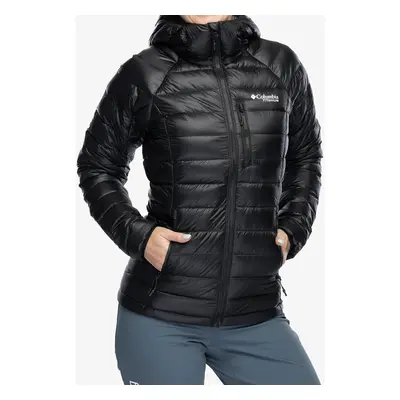 Dámská péřová bunda Columbia Arctic Crest Down Hooded Jacket - black