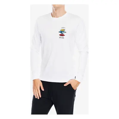 Longsleeve Rip Curl Search Icon L/S Tee - white/white