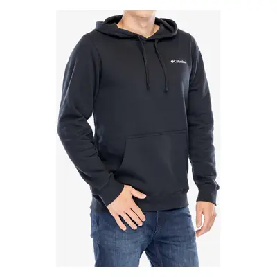 Mikina s kapucí Columbia Trek Graphic Hoodie - black/button badge