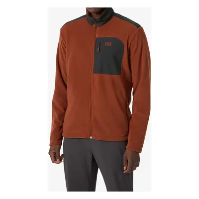 Mikina se zipem Helly Hansen Daybreaker Block Jacket - iron oxide