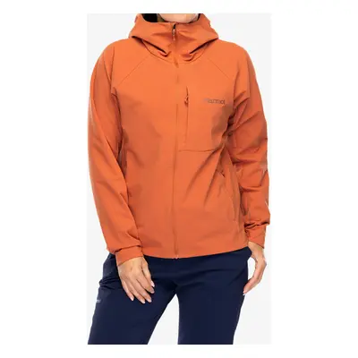 Větrovka dámská Marmot Pinnacle DriClime Hoody - auburn