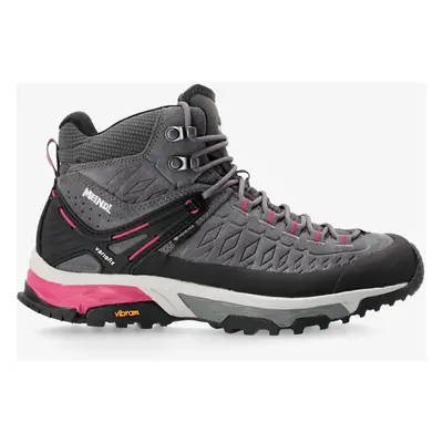 Turistické boty dámské Meindl Top Trail Mid Gtx - grey/magenta