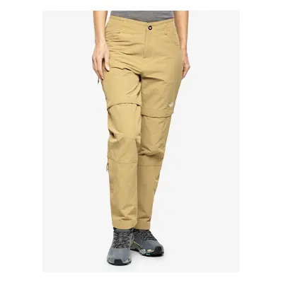 Kalhoty dámské The North Face Exploration Conv Reg Straight Pant - kelp tan