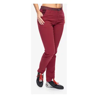 Lezecké kalhoty dámské Nograd Grease Pants - dark red