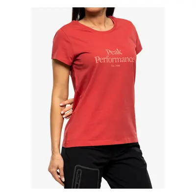 Dámské tričko Peak Performance Original Tee - softer red