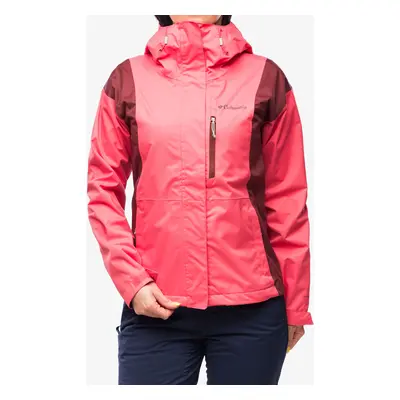 Dámská bunda do deště Columbia Hikebound Jacket - juicy/spice